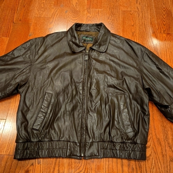 SAVILE ROW Other - Vintage Savile Row Leather Jacket XL